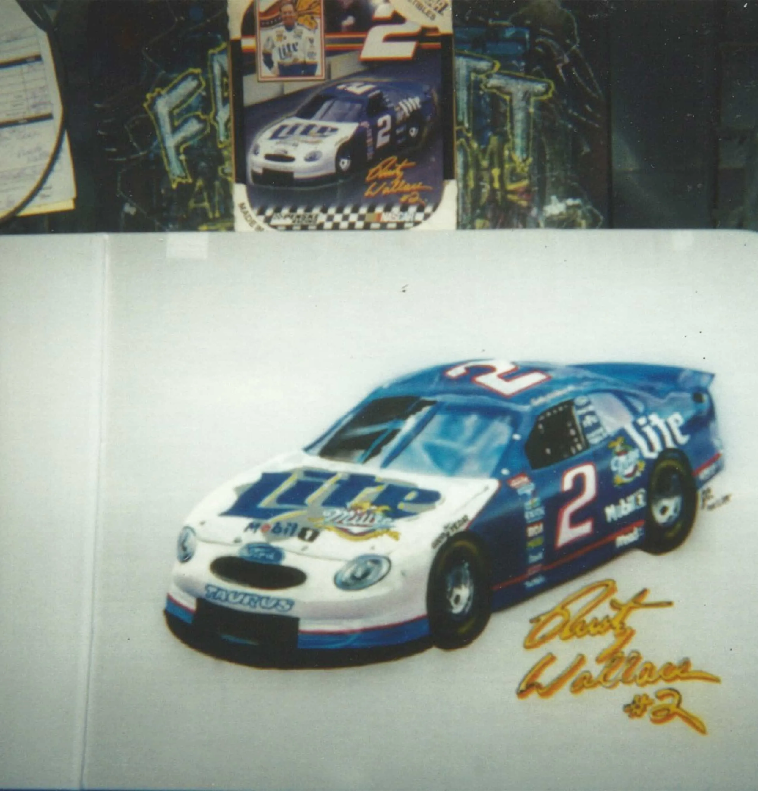 Rusty Wallace Pillowcase